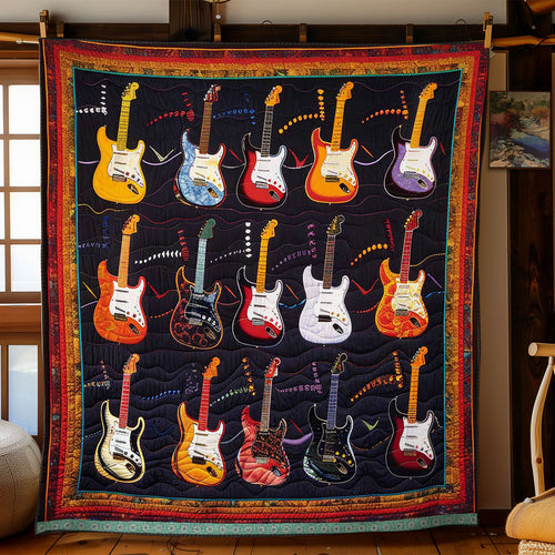 Fiery Guitar WJ1709010CL Quilt