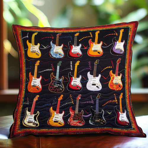 Fiery Guitar WJ1709038CL Quilt Pillow Case