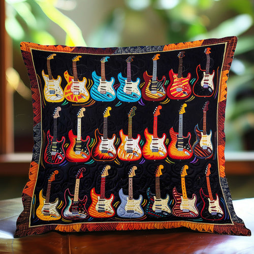 Fiery Guitar WJ1709039CL Quilt Pillow Case