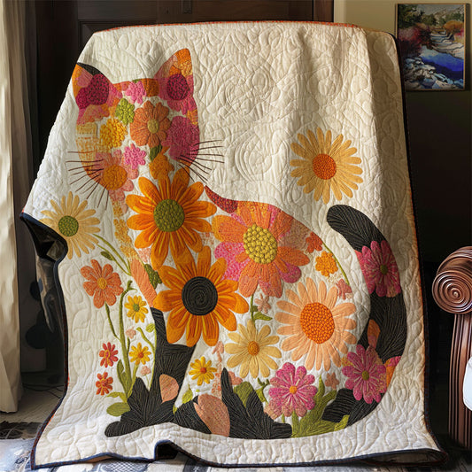 Flower Cat WJ2103006CL Quilt