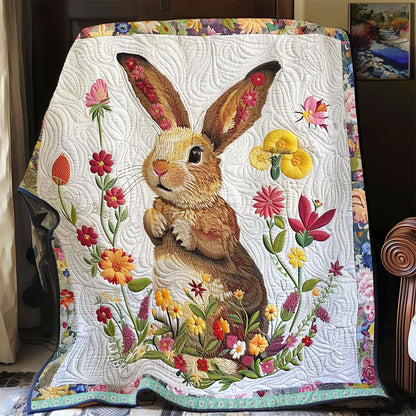 Flower Rabbit WJ2908007CL Quilt