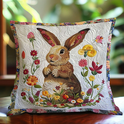 Flower Rabbit WJ2908034CL Quilt Pillow Case