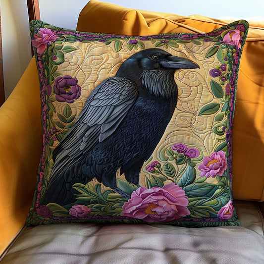 Flower Raven WJ2708041CL Quilt Pillow Case