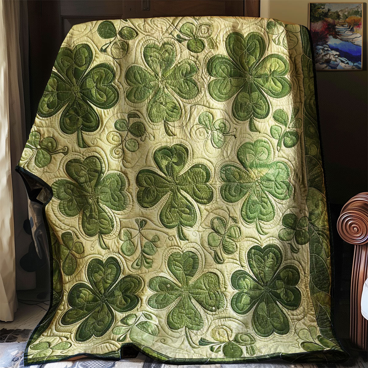 Four-Leaf Clover WJ2207024CL Quilt