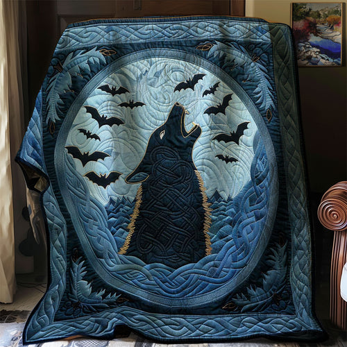 Full Moon Wolf WJ1807012CL Quilt