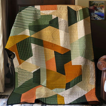 Geometric Patchwork WJ1307006CL Quilt