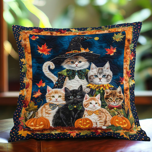 Halloween Cat WJ2908035CL Quilt Pillow Case