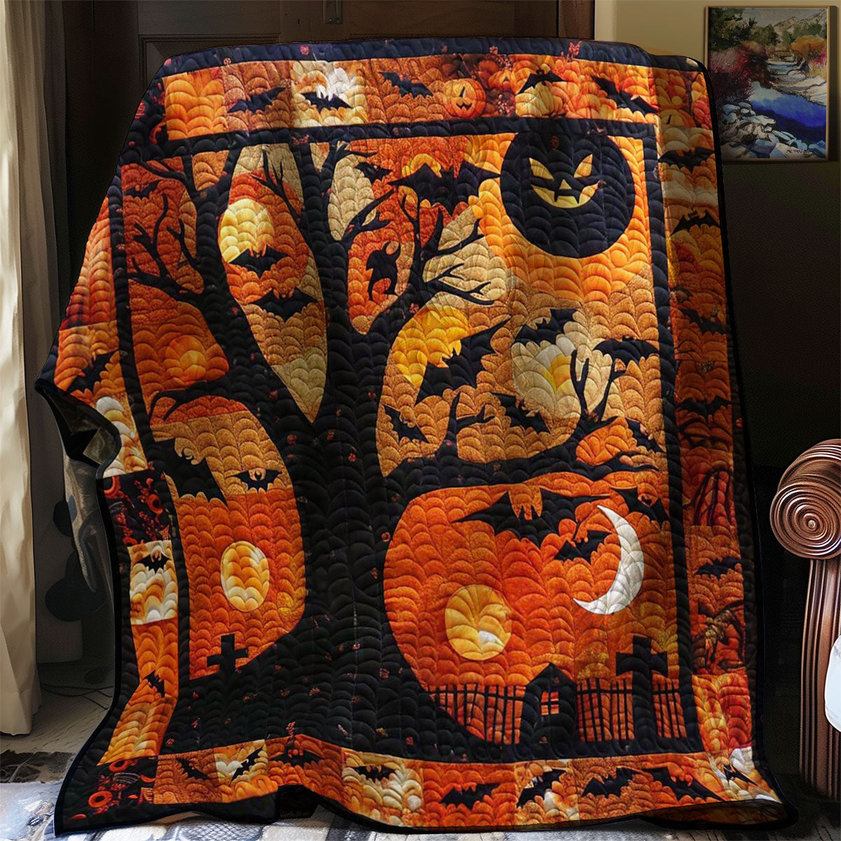 Halloween WJ0807015CL Quilt
