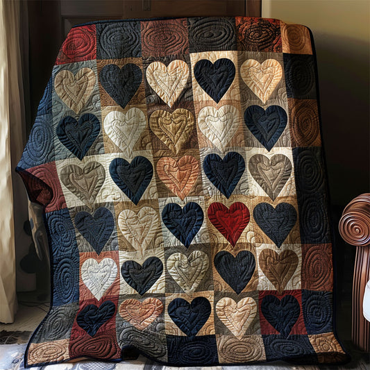 Hearts WJ1206009CL Quilt