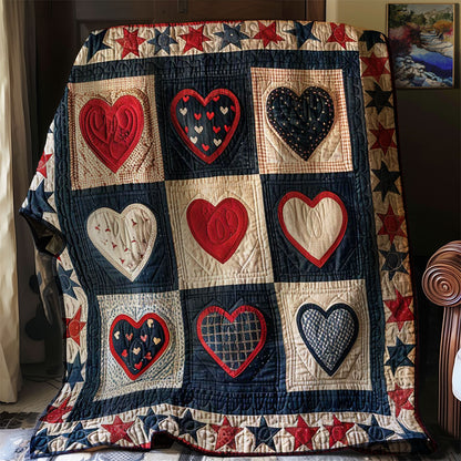 Hearts WJ1207008CL Quilt