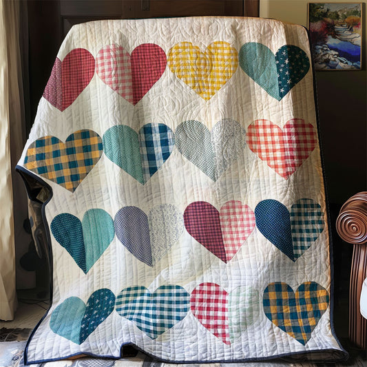 Hearts WJ1907024CL Quilt