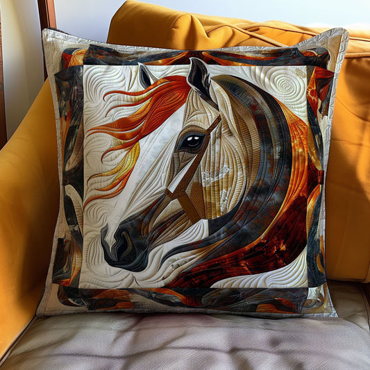 Horse Lovers WJ2708043CL Quilt Pillow Case