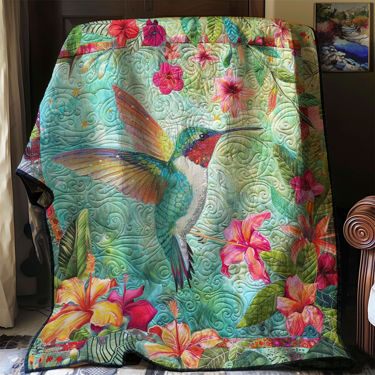 Hummingbird WJ1307014CL Quilt