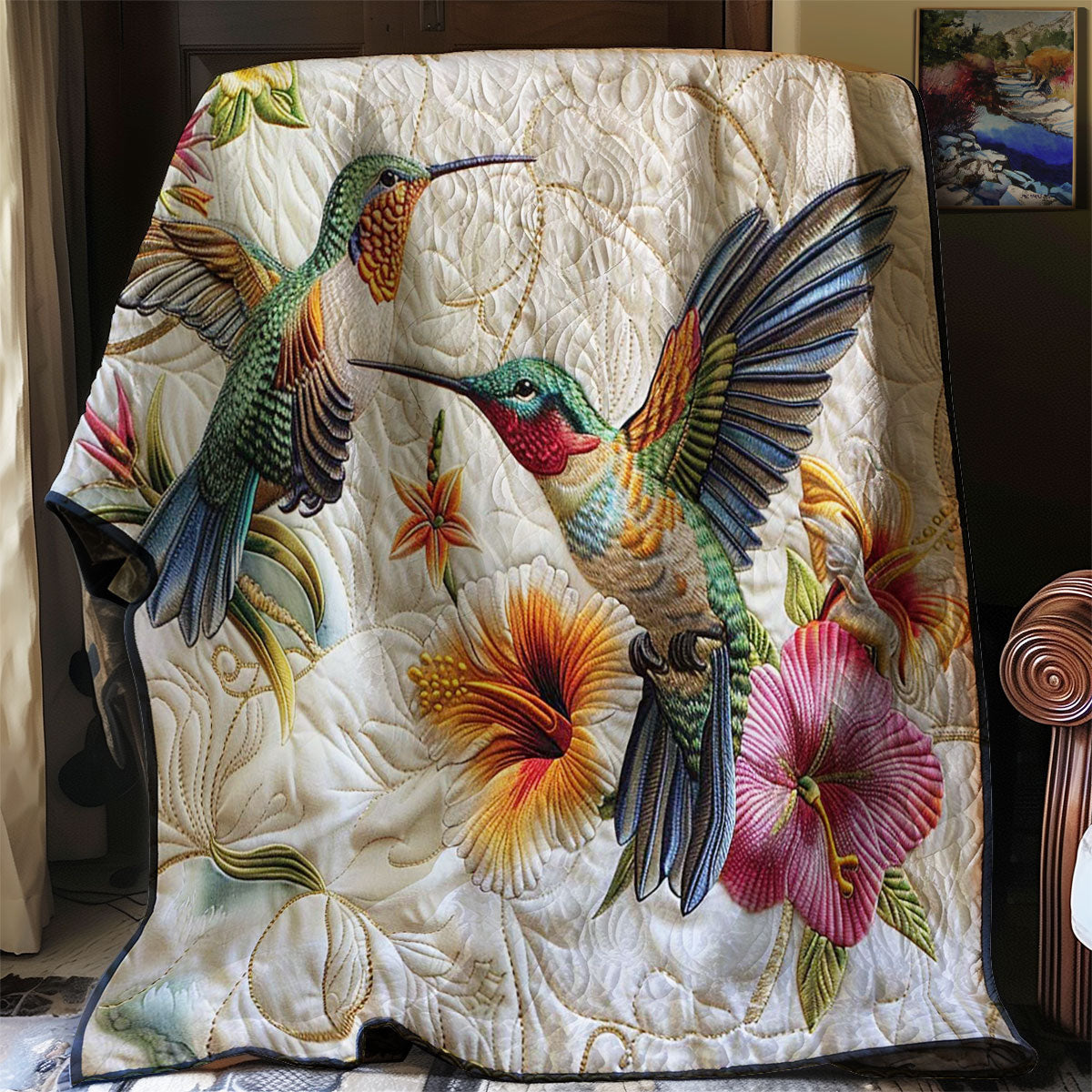 Hummingbird Lovers WJ1707012CL Quilt