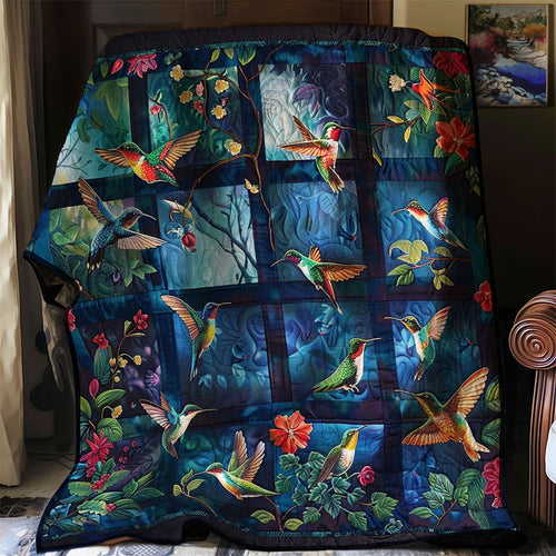 Hummingbirds WJ2806010CL Quilt