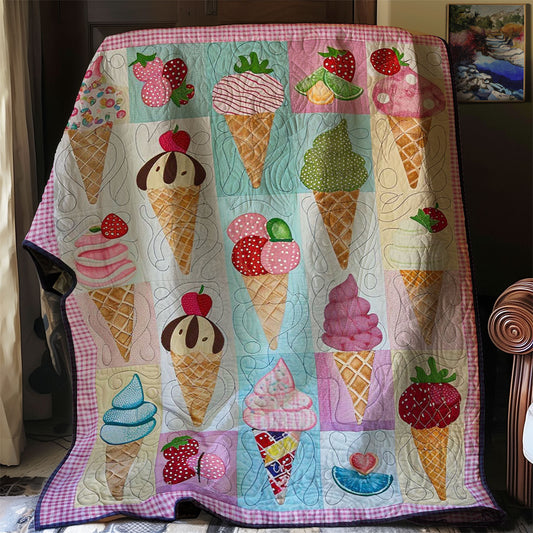 Ice Cream WJ1007012CL Quilt