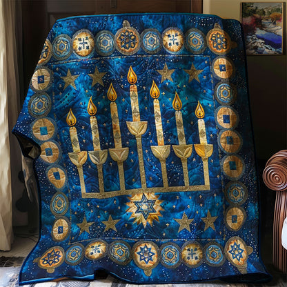 Jewish Hanukkah WJ2007034CL Quilt