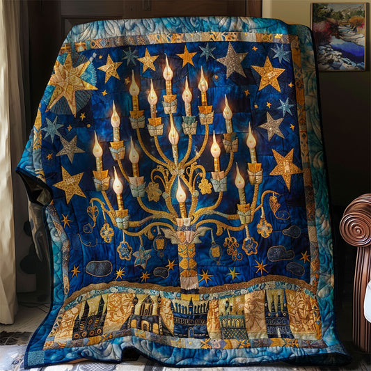 Jewish Hanukkah WJ2207030CL Quilt