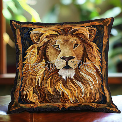 Lion WJ1609043CL Quilt Pillow Case