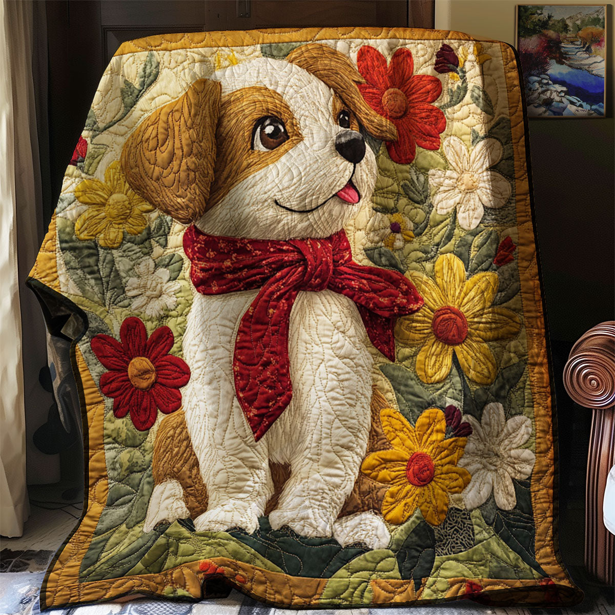 Little Puppy WJ2103012CL Quilt