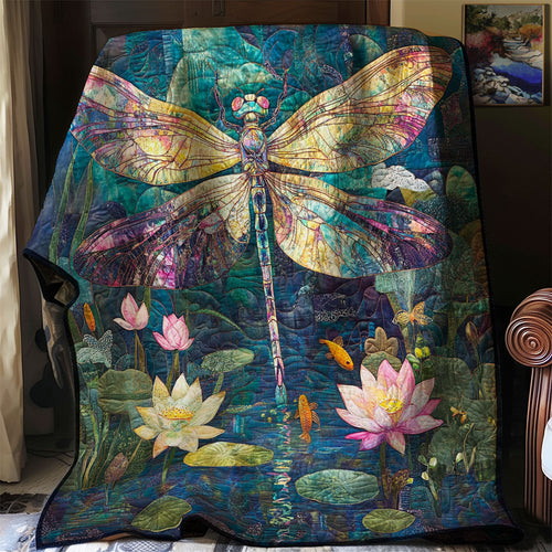 Lotus Dragonfly WJ2103015CL Quilt