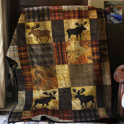 Moose Silhouettes WJ0407010CL Quilt