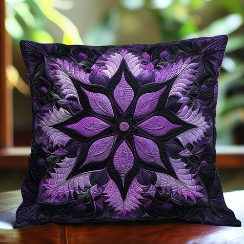 Mystic Purple Bloom WJ2908038CL Quilt Pillow Case