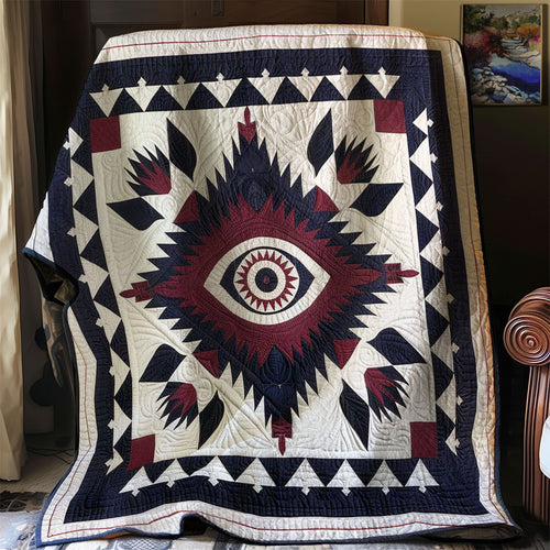 Native American Eye Shaman WJ1207015CL Quilt