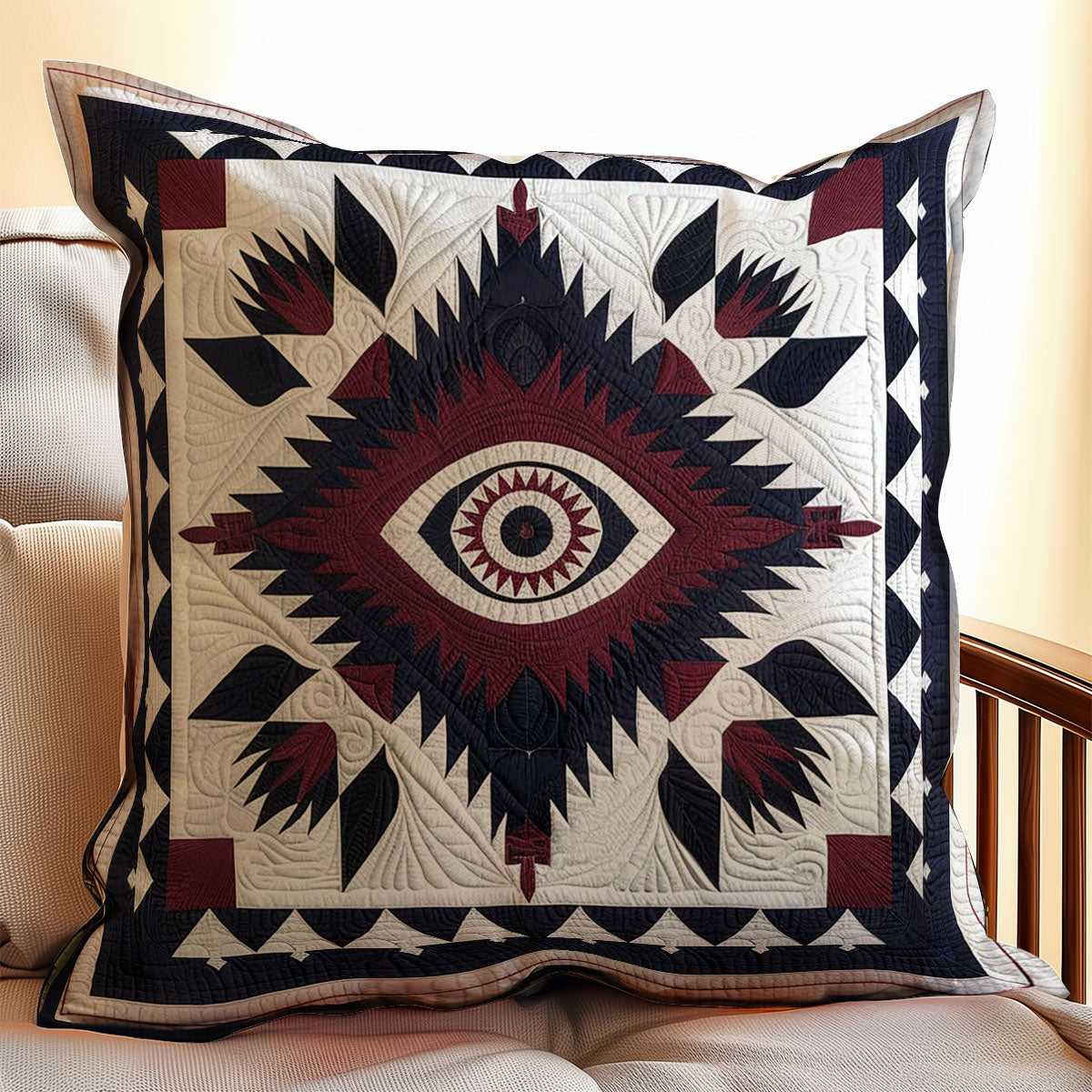 Native American Eye Shaman WJ1207028CL Quilt Pillow Case