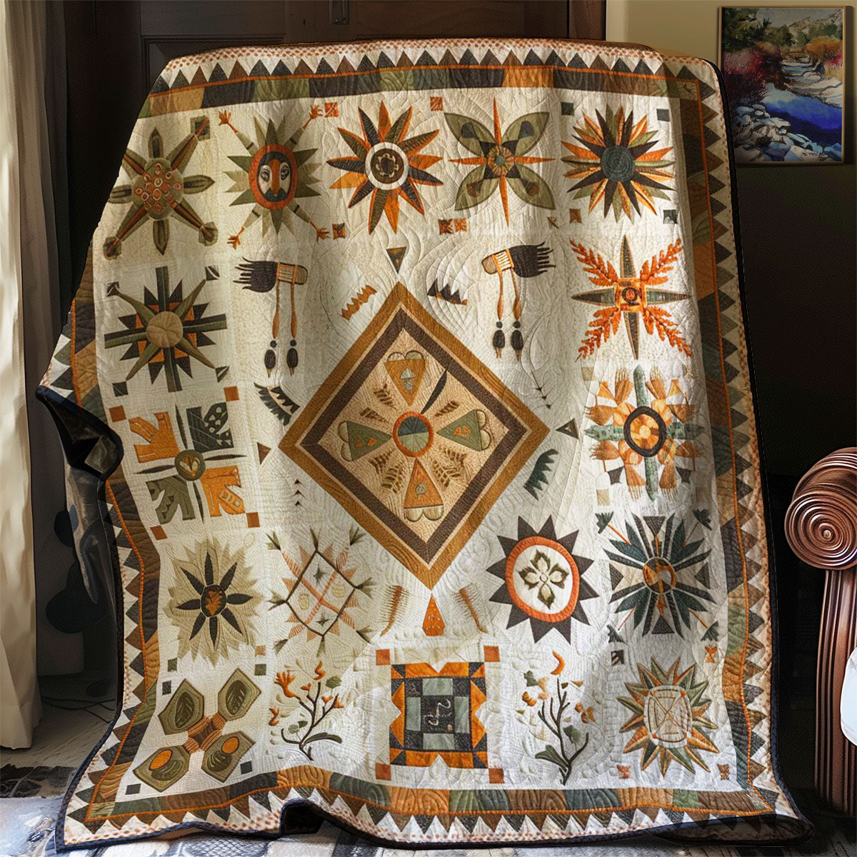 Native American WJ2506018CL Quilt