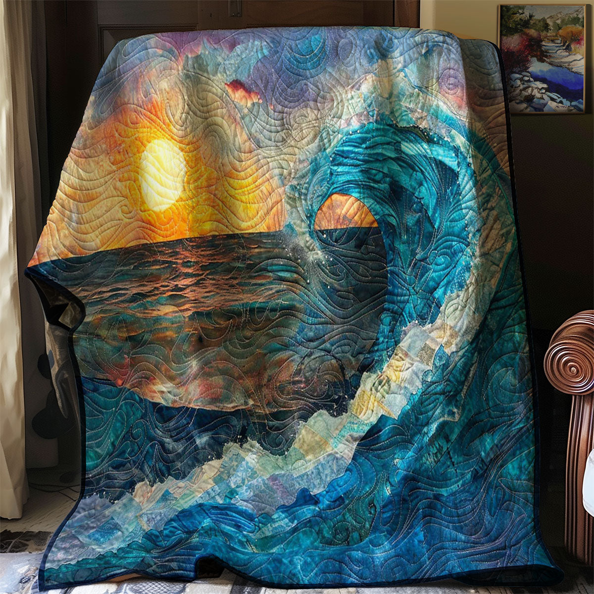 Ocean Wave WJ1807017CL Quilt