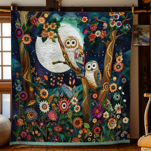 Owl Night WJ1609018CL Quilt