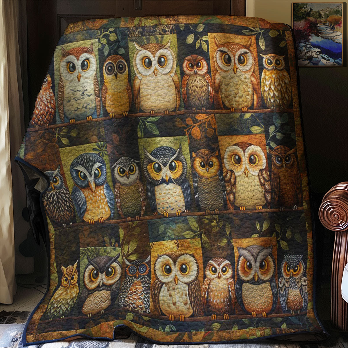 Owl WJ2907027CL Quilt