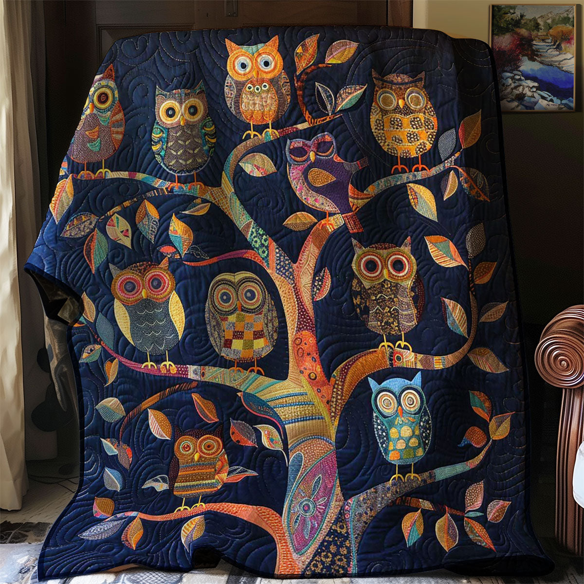 Owls WJ2706015CL Quilt