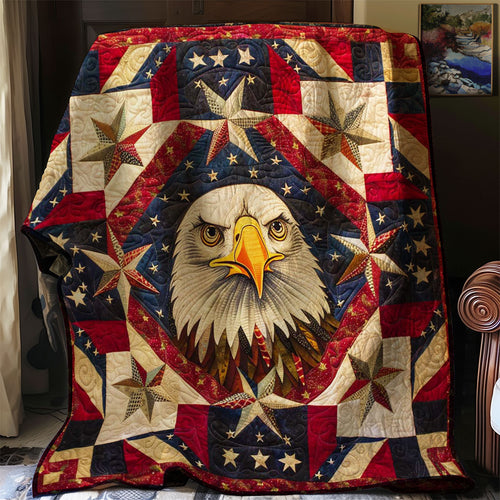 Patriotic Independence Eagle WJ0607001CL Quilt