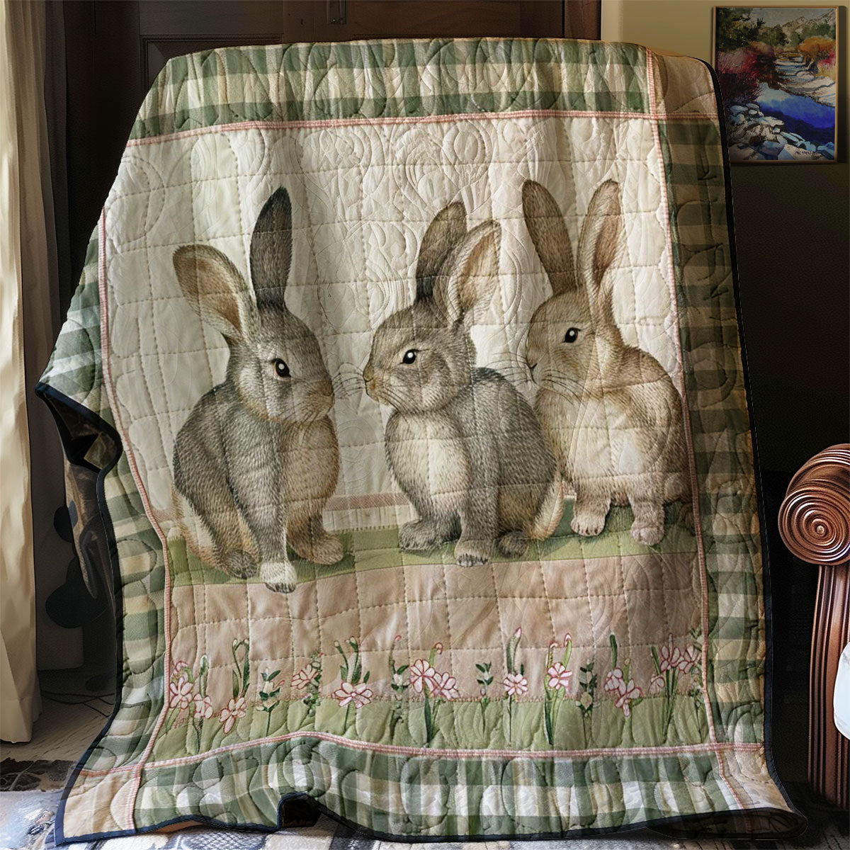 Rabbit WJ0307017CL Quilt