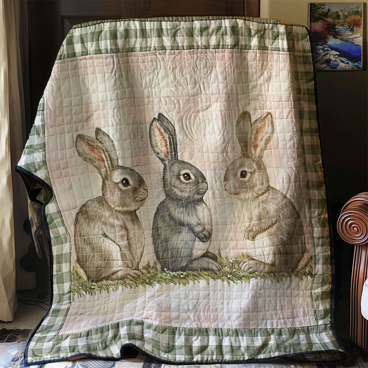 Rabbit WJ0407019CL Quilt