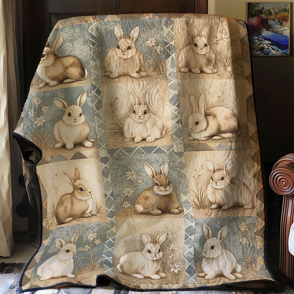 Rabbit WJ1107014CL Quilt