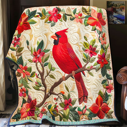 Red Cardinal WJ2707035CL Quilt