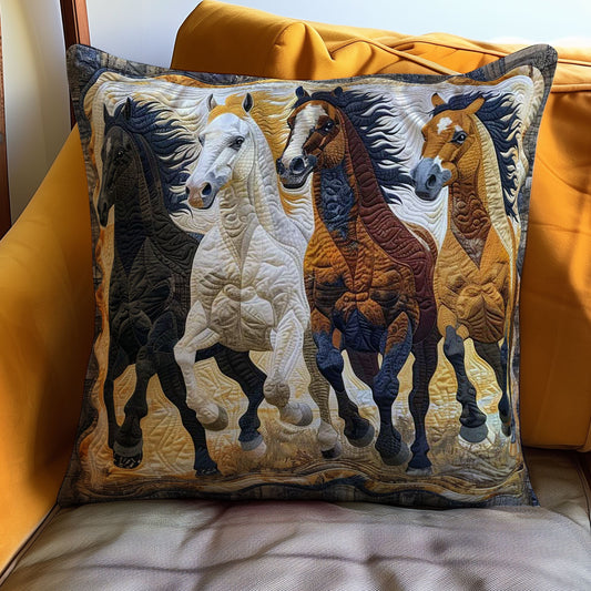 Running Horse WJ1308032CL Quilt Pillow Case