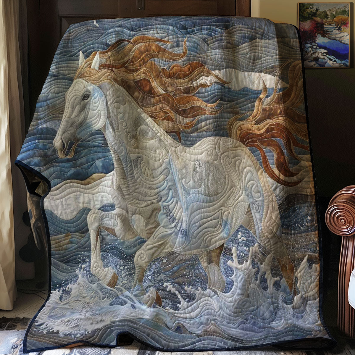 Running Horse WJ1907032CL Quilt