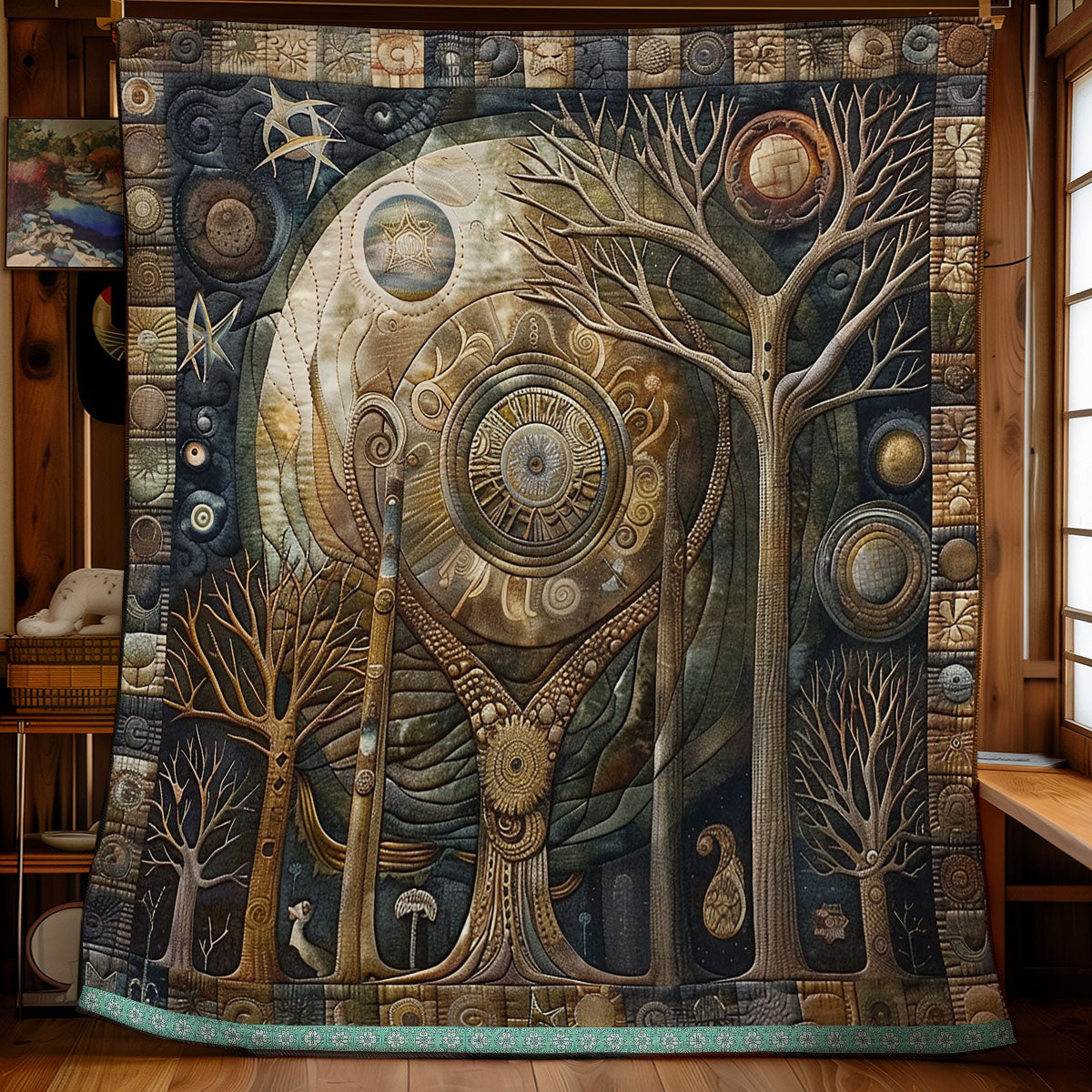 Sacred Tree Of Life WN1709043CL Quilt