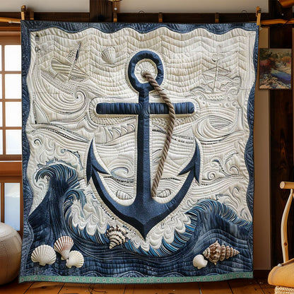 Sail Away Anchor WJ1609025CL Quilt