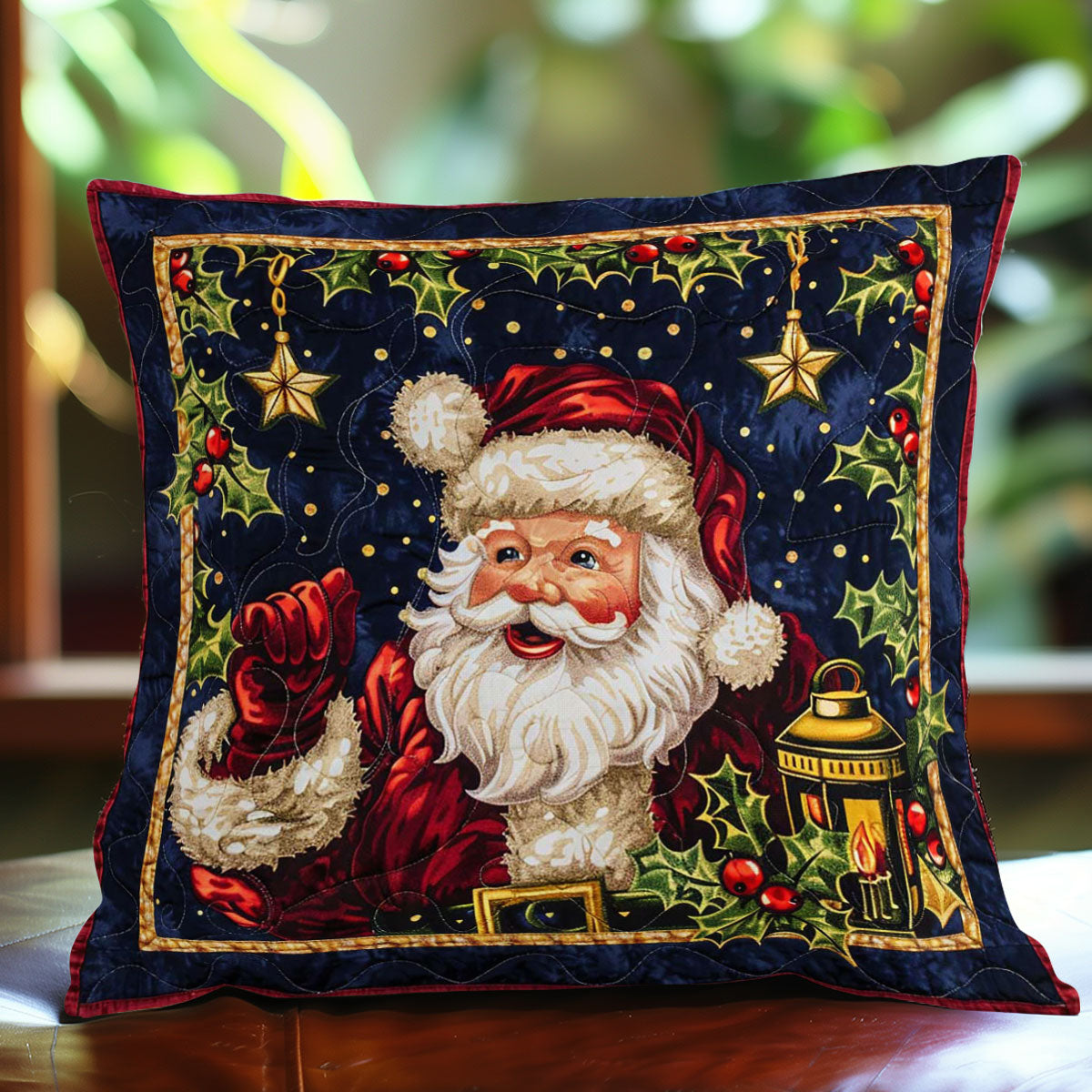 Santa Claus WJ1009035CL Quilt Pillow Case