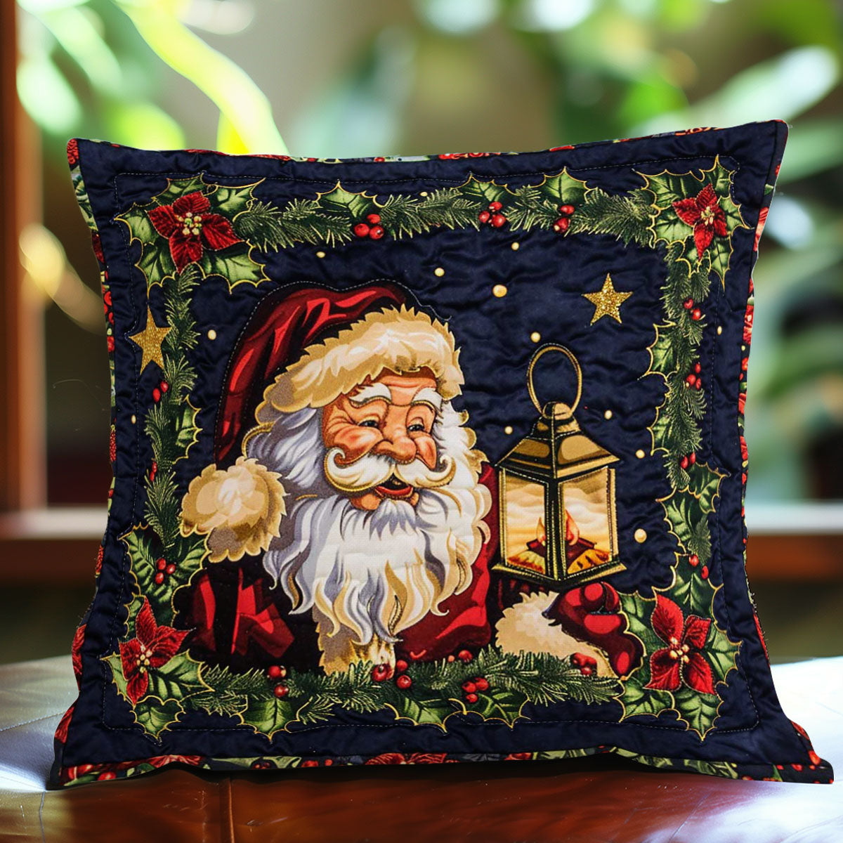 Santa Claus WJ1409045CL Quilt Pillow Case