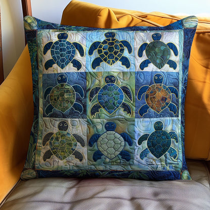 Sea Turtle WJ1608039CL Quilt Pillow Case