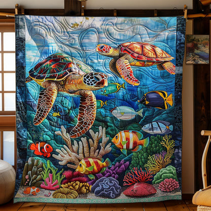 Sea Turtle WJ1609027CL Quilt