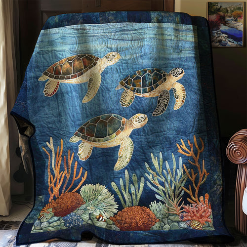 Sea Turtle WJ1807018CL Quilt