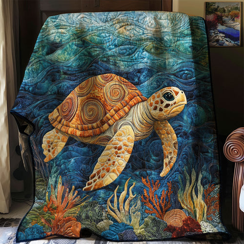 Sea Turtle WJ2103024CL Quilt