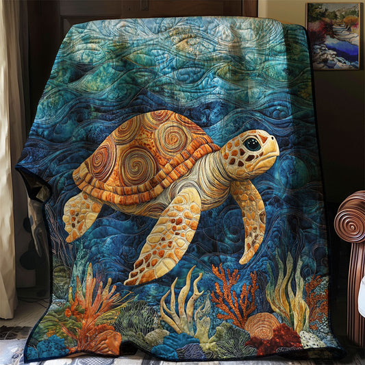Sea Turtle WJ2103024CL Quilt